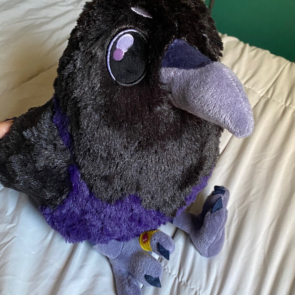 The Mysterious Doctor Plague NEW King Raven Plush